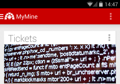 MyMine, client Redmine pour Android